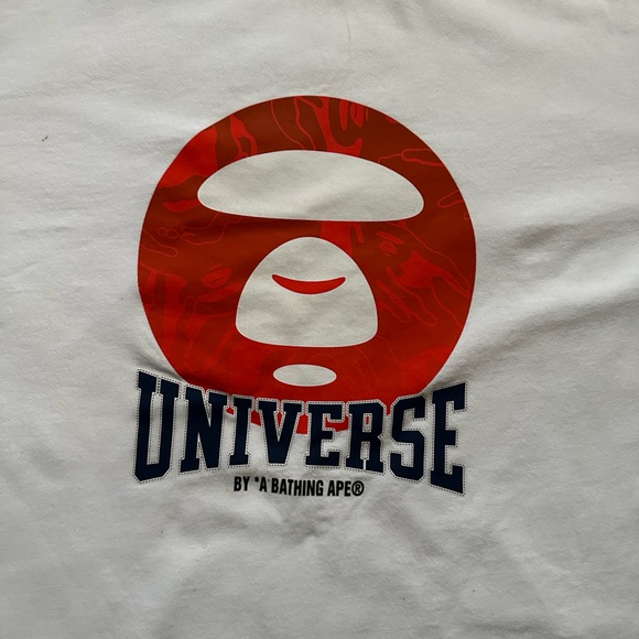 AAPE BY BAPE MOONFACE PRINTED TEE - Picture 3 of 8